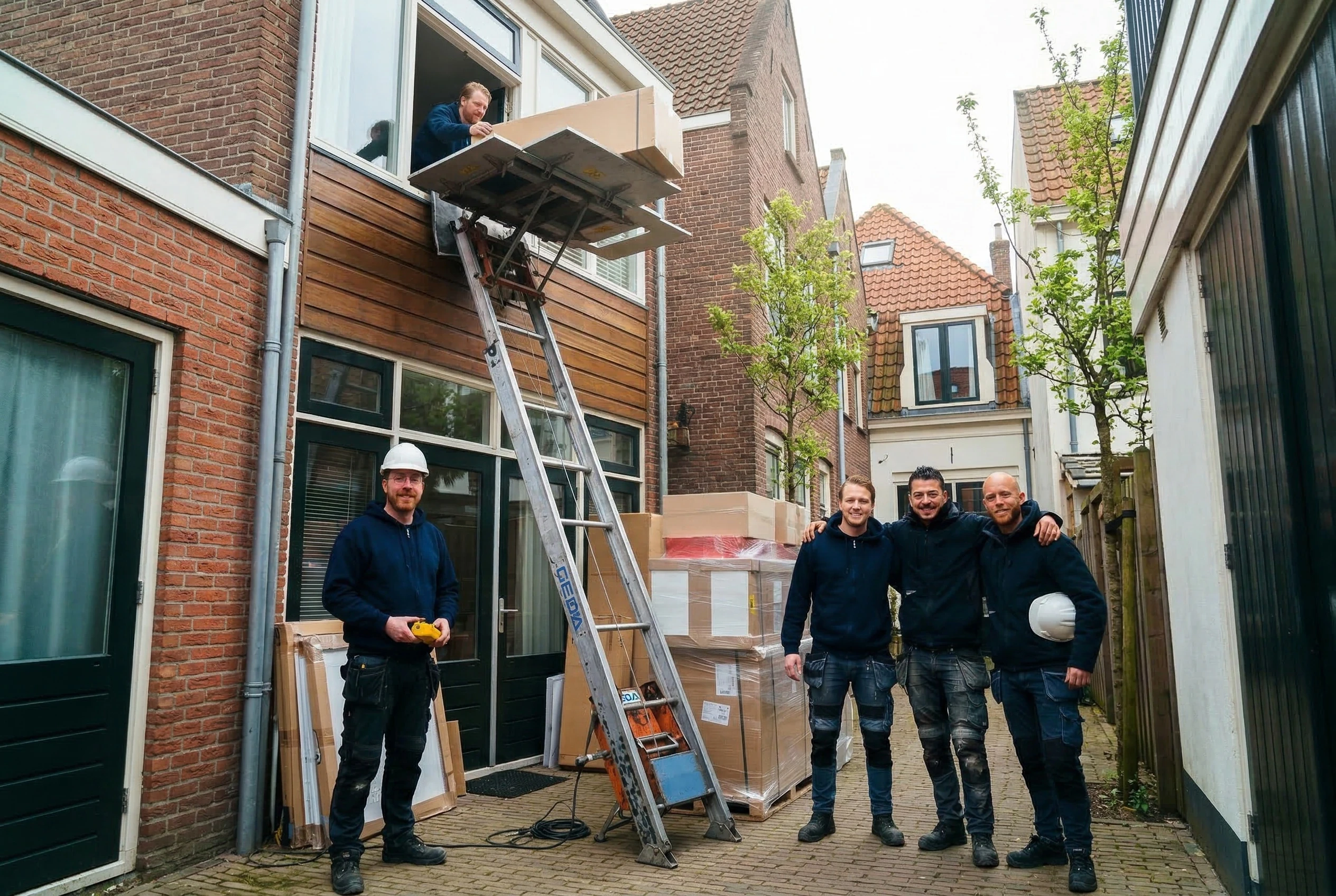 Gedalift voor compacte verhuizing Zoetermeer